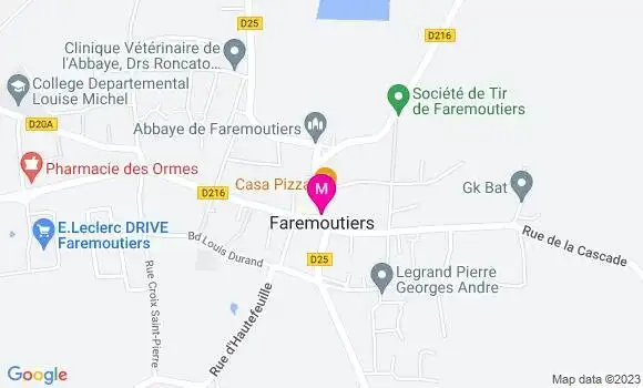 Localisation Le Café de Paris