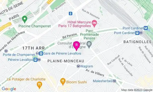Localisation Bistrot Jadis