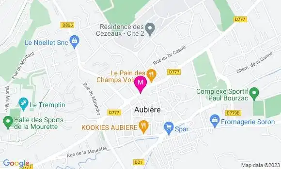Localisation Restaurant  L
