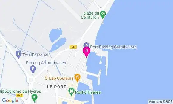 Localisation Restaurant  Le Palme