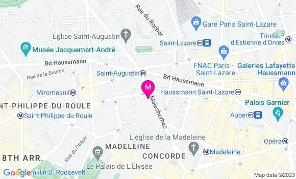 Localisation Restaurant Gastronomique Le Baudelaire