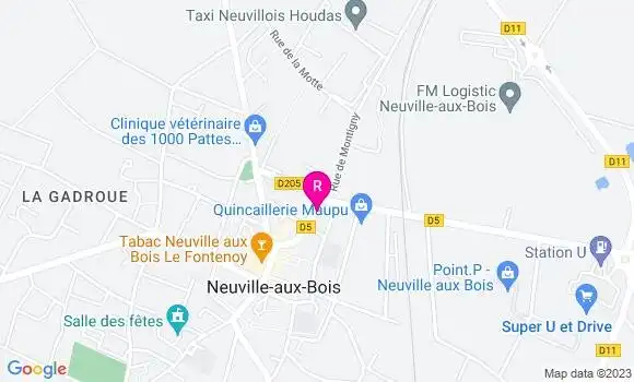 Localisation Restaurant  Le Duplessis