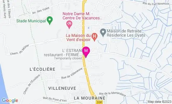 Localisation Restaurant  L
