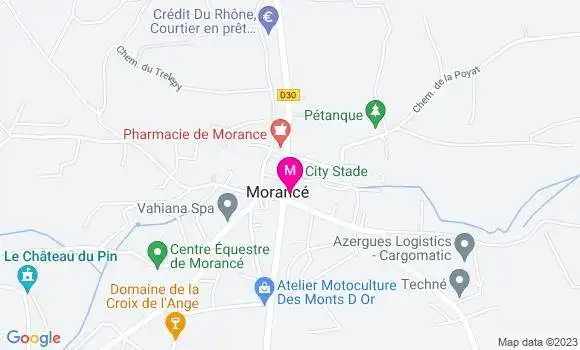 Localisation Auberge La Diligence