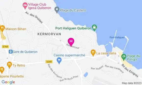 Localisation Crêperie du Vieux Port