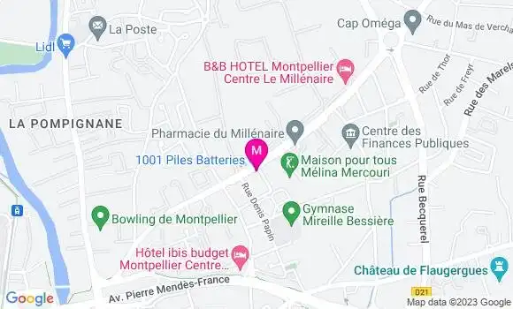 Localisation Brasserie de l