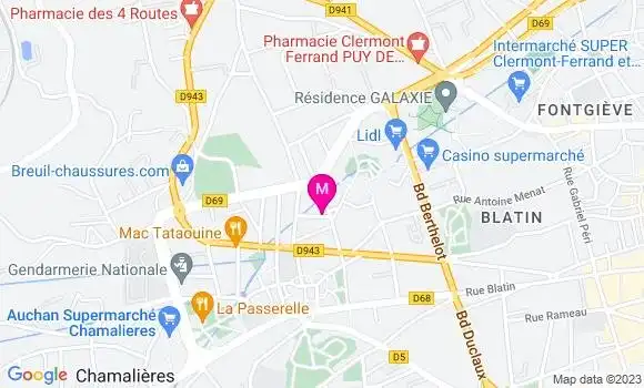 Localisation Café Lafon