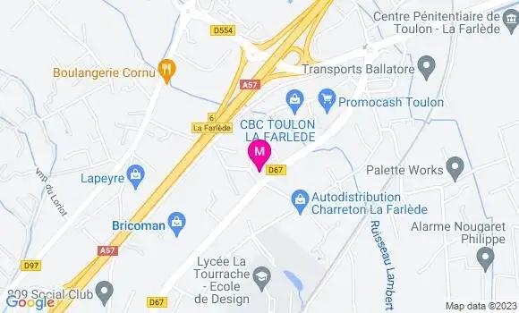 Localisation Brasserie Le Break