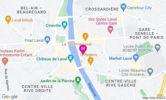 Localisation Restaurant  L