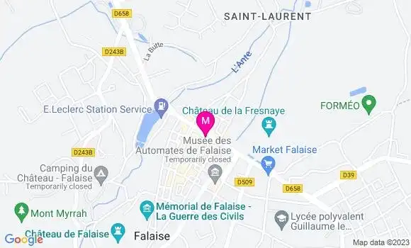 Localisation Café La Renaissance