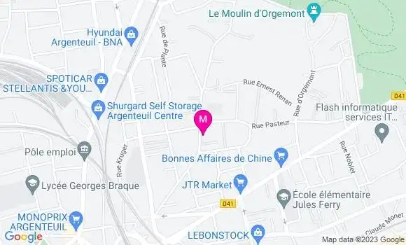 Localisation Restaurant  La Closerie d