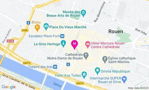 Localisation Restaurant  Le Central