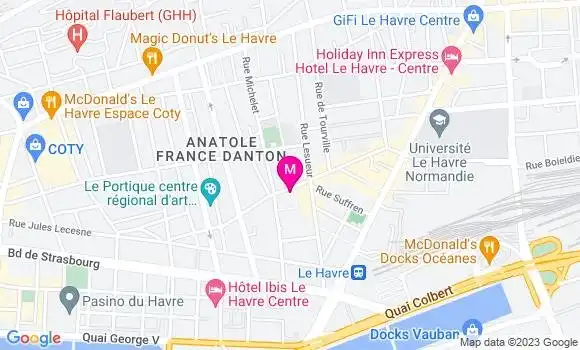 Localisation Restaurant  Le Gavroche
