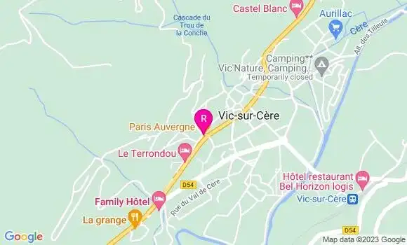 Localisation Restaurant  Paris Auvergne