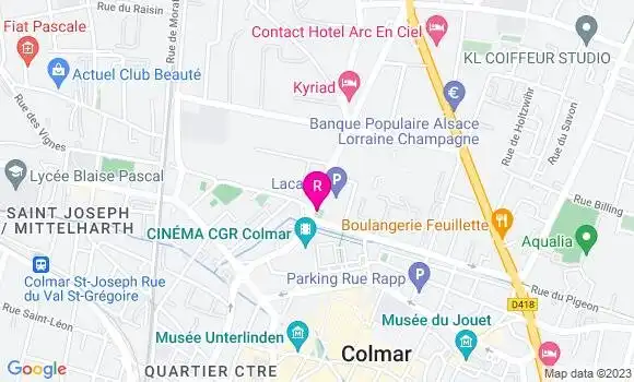 Localisation Restaurant  Le Canon d
