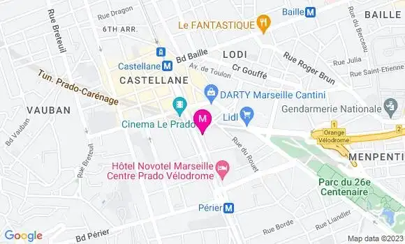 Localisation Restaurant Bar L