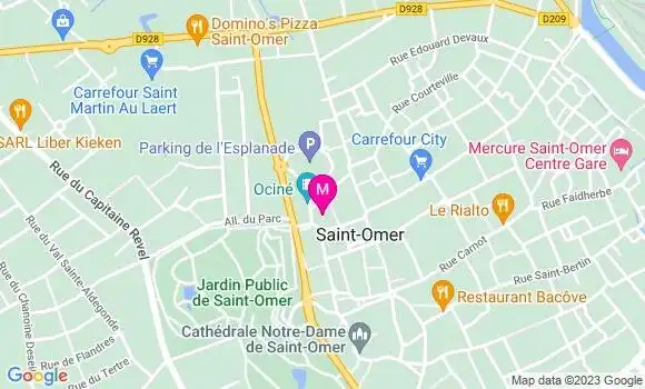 Localisation Brasserie La Bf