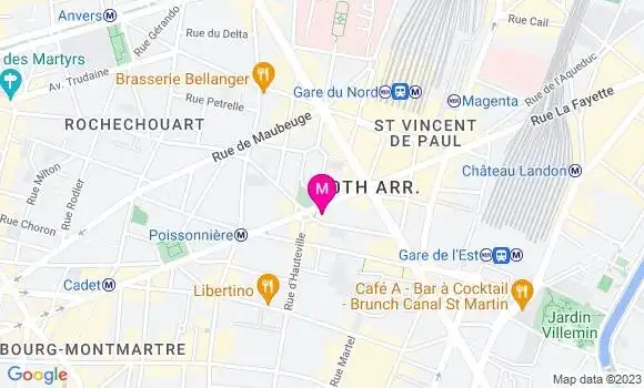 Localisation Brasserie La Riviera