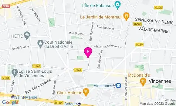 Localisation Brasserie des 2 Communes