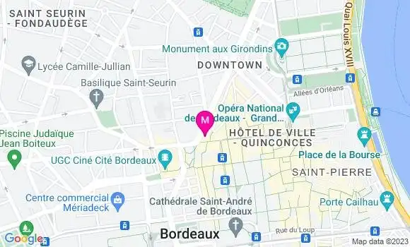 Localisation Bistrot Bistro Régent 2
