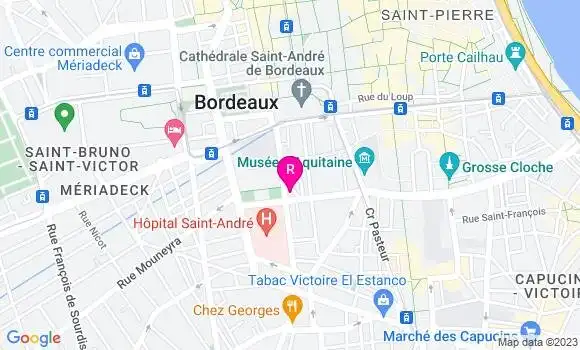 Localisation Bistrot Bistro Régent