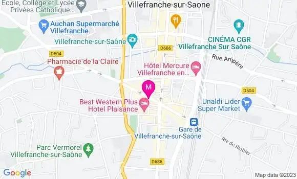 Localisation Restaurant  L