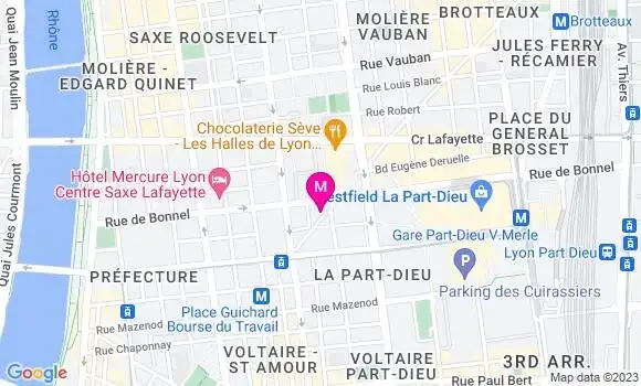 Localisation Restaurant  La Table 101