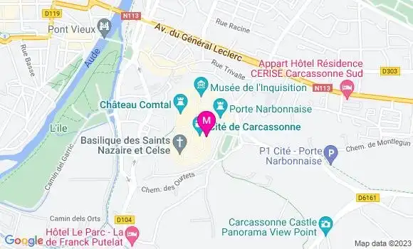 Localisation Restaurant  La Table Ronde
