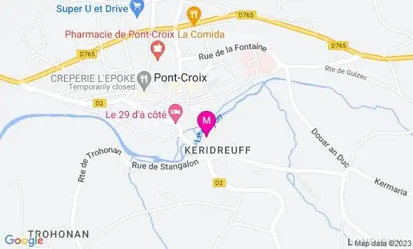 Localisation Restaurant  Le Zinc Lucie