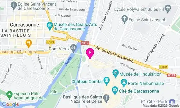 Localisation Restaurant  Bloc G