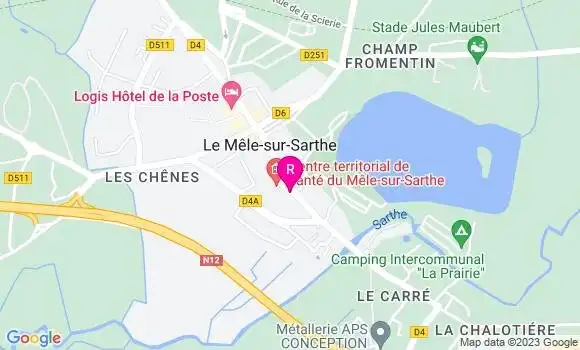 Localisation Crêperie Le Mêlacrêpe