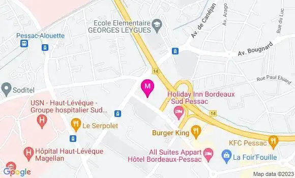 Localisation Le Bistrot 14
