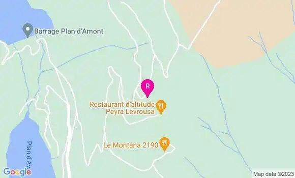Localisation Restaurant  Le Montana 2190
