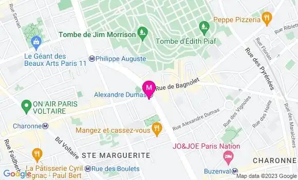 Localisation Restaurant  L