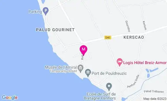 Localisation Restaurant  Ar Men
