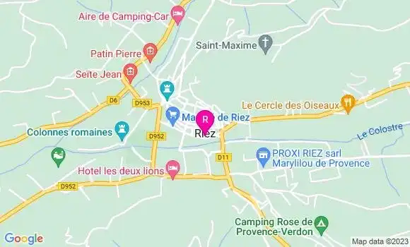 Localisation Restaurant  Le Five