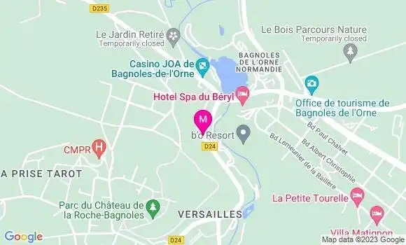 Localisation Restaurant  La Belle Epoque