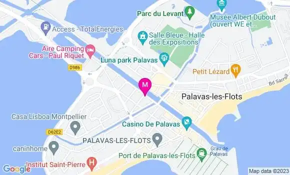Localisation Restaurant  Mamie Rosé