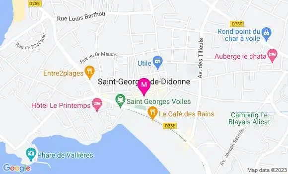 Localisation Restaurant  La Cabane