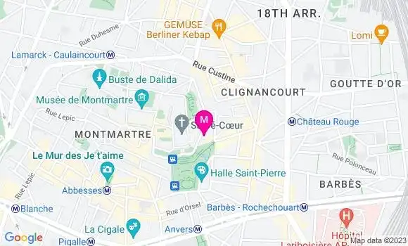 Localisation Restaurant  Le Cabanon de la Butte