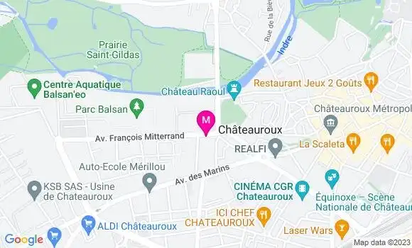 Localisation Le Bistrot d