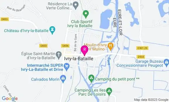 Localisation Restaurant  Le Panache Blanc