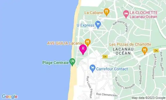 Localisation Restaurant  Le Garden