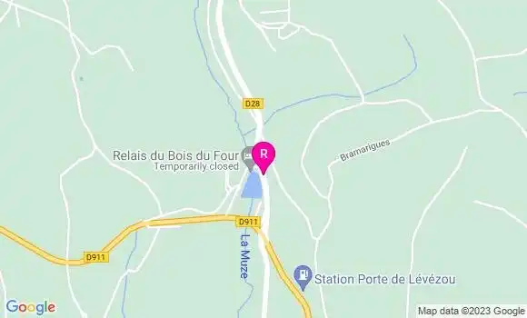 Localisation Restaurant  Relais du Bois du Four