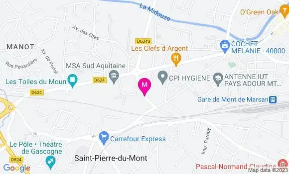 Localisation Restaurant Gastronomique Les Clefs d