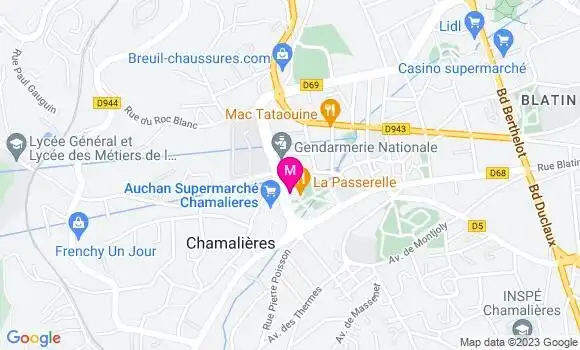 Localisation Restaurant  La Passerelle