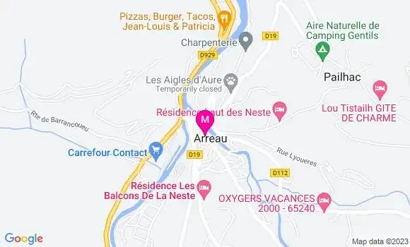 Localisation Restaurant  La Crêpe d