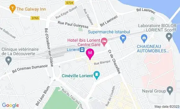 Localisation Restaurant  Le Pic