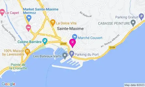 Localisation Restaurant  La Cantine