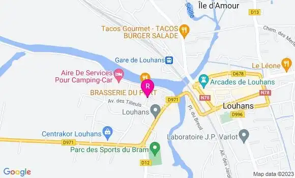 Localisation Brasserie du Port